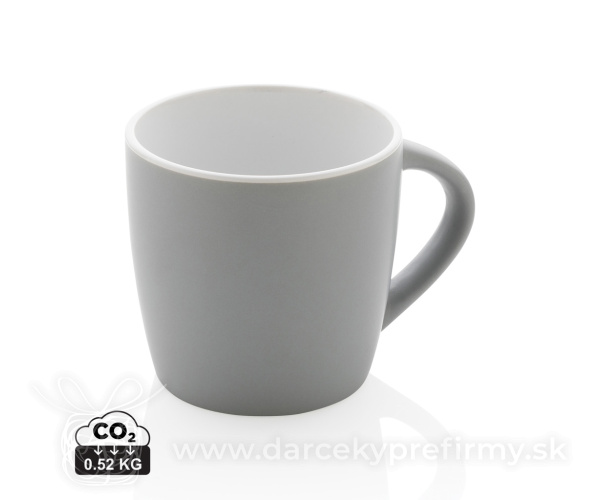 Keramický hrnček s farebným vnútrom