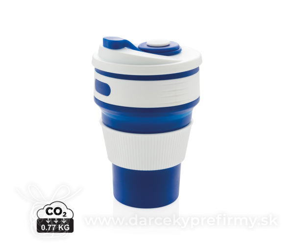 Skladací silikonový hrnček