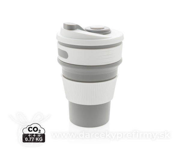 Skladací silikonový hrnček