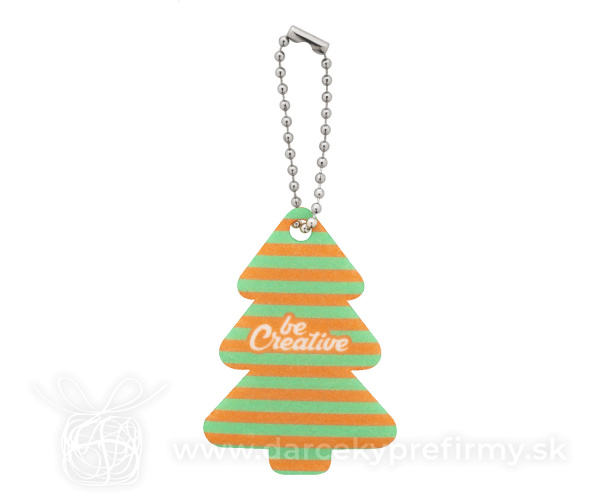 CreaFelt Key Xmas - vlastný vianočný prívesok na kľúče, vianočný stromček