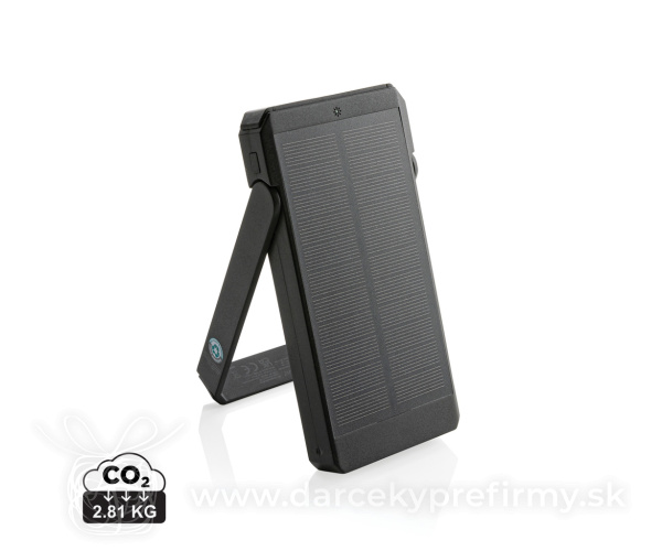 Solárna powerbanka Skywave 10 000 mAh z RCS recykl. plastu