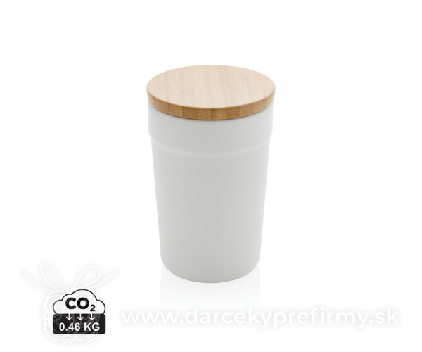 Termohrnček z GRS RPP s bambusovým uzáverom