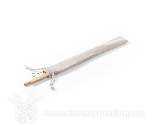 Piltu - sada bambusových slamiek