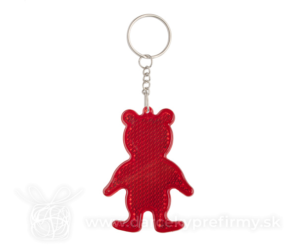 Safebear - prívesok na kľúče - odrazka