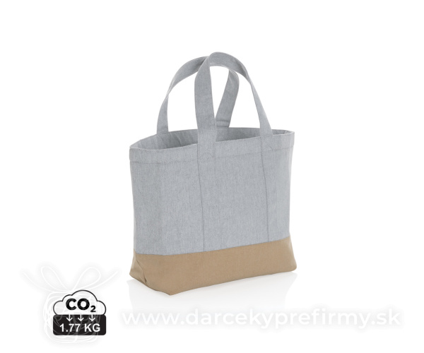 Nefarbená chladiaca taška Impact z 285g recykl. canvas AWARE