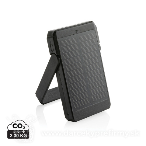 Obrázok produktu Solárna bezdrôt. powerbanka Skywave 5000mAh 10W z RCS RPET