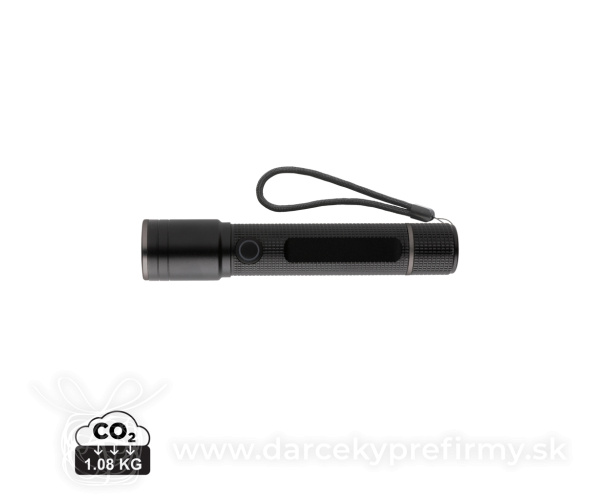 USB svietidlo Gear X z RCS recykl. hliníka