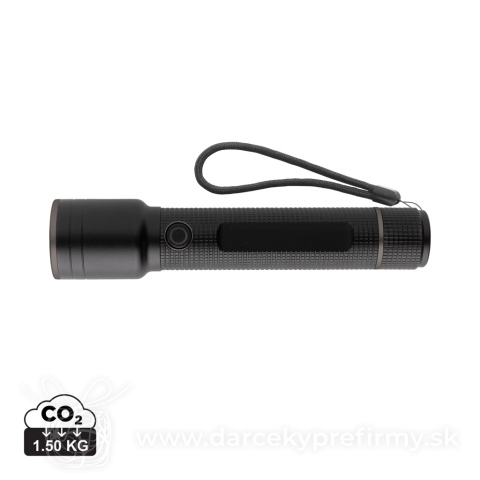Obrázok produktu Veľké USB svietidlo Gear X z RCS recykl. hliníka