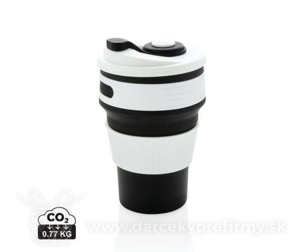 Skladací silikonový hrnček