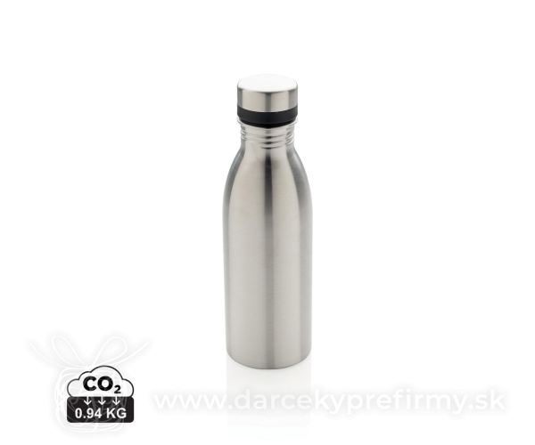 Fľaša na vodu z RCS recyklovanej nerezovej ocele