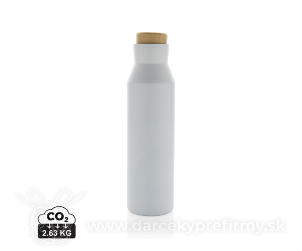 Termo fľaša Gaia z RCS recyklovanej nerezovej ocele