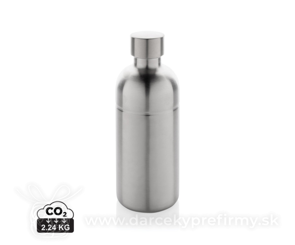 Fľaša Soda na sýtené nápoje z RCS recyklovaného hliníka