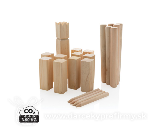 Herná sada Kubb z dreva