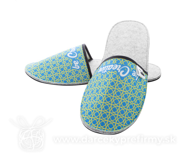 CreaFelt Slip - RPET papuče na zákazku