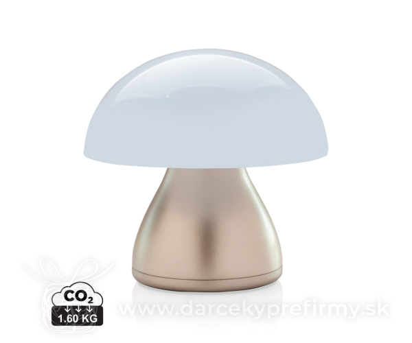 USB stolná lampa Luming z RCS recykl. plastu