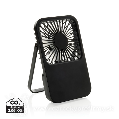 Obrázok produktu Aervina RCS nabíjateľný stolový ventilátor z rec. plastu