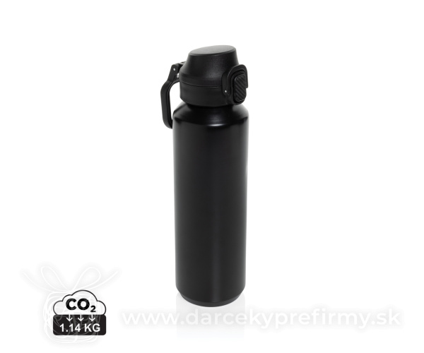 Uzamykateľná športová fľaša Via RCS Re-steel