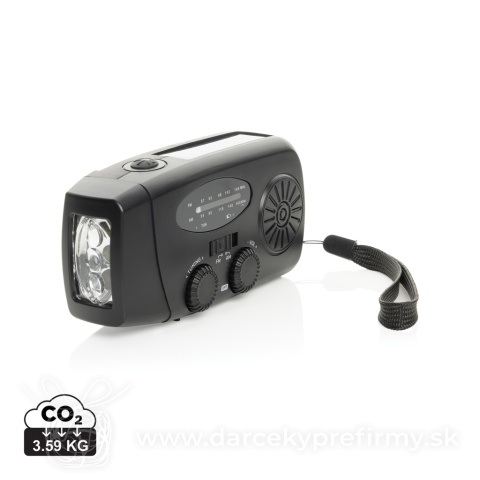 Obrázok produktu RescueWave RCS núdzové rádio z recyklovaného plastu