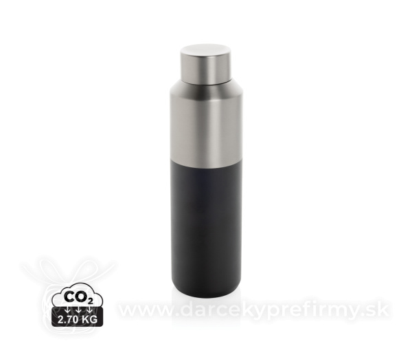 Fľaša na vodu Fluid 600ml z RCS recyklovanej ocele