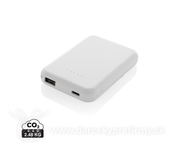 Magnetická powerbanka Stellar 5000mAh 5W z RCS plastu