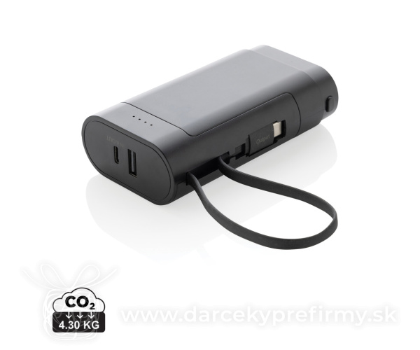 Powerbanka 10000mAh CycleCell s odnímateľnou batériou