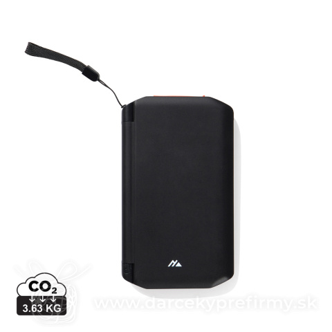 Obrázok produktu Nordic Drift Titan solárna powerbanka 10 000 mAh s 3 panelmi