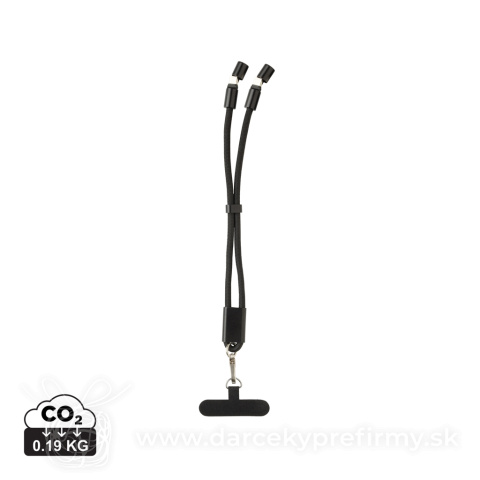 Obrázok produktu LoopAmp nastaviteľné pútko na telefón z RCS RPET 60W káblom