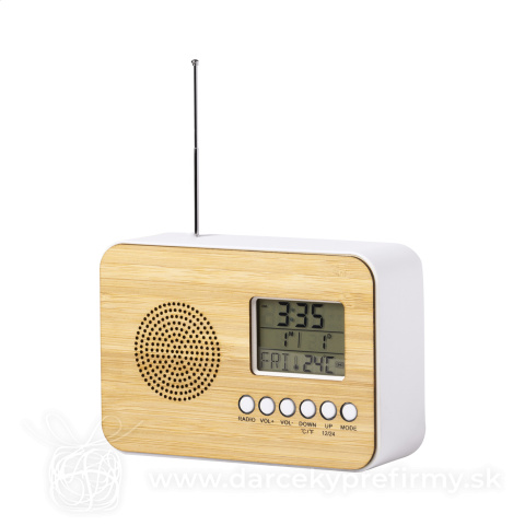 Obrázok produktu Bordio - stolové rádio s hodinami