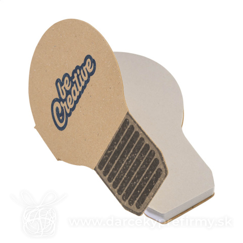 Obrázok produktu CreaStick Bulb Eco - samolepiaci blok na poznámky na zákazku