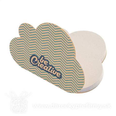 Obrázok produktu CreaStick Cloud Eco - samolepiaci blok na poznámky na zákazku