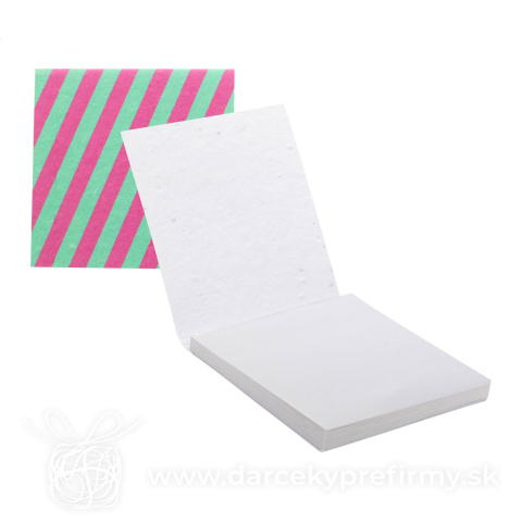 Obrázok produktu CreaStick Seed Note M - lepiaci poznámkový blok na zákazku