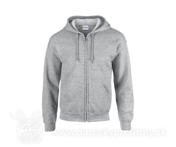 GI18600 - mikina s kapucňou na zips