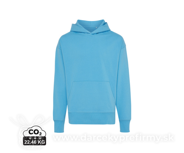 Mikina s kapucňou Iqoniq Yoho relaxed fit z recykl. bavlny
