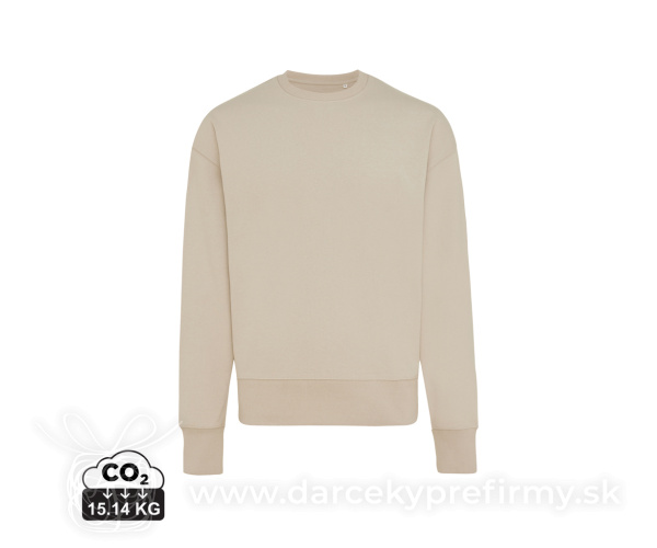 Mikina Iqoniq Kruger relaxed fit z recykl. bavlny