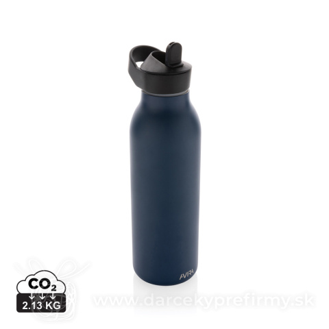 Obrázok produktu Flip-top fľaša na vodu Avira Ara 500ml z RCS recykl. ocele