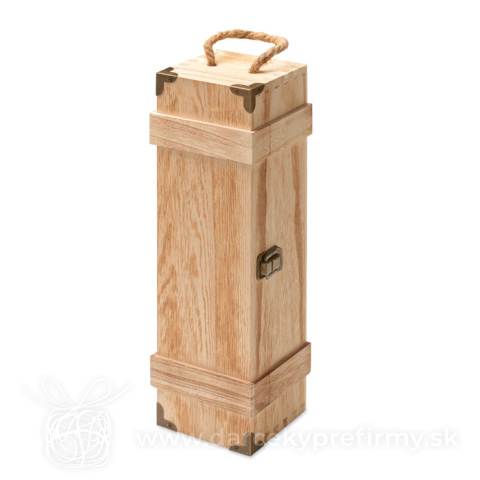 Obrázok produktu VINBOX + - Darčeková krabička na víno, drevo