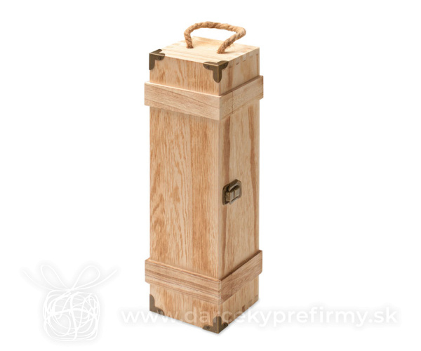 VINBOX + - Darčeková krabička na víno, drevo
