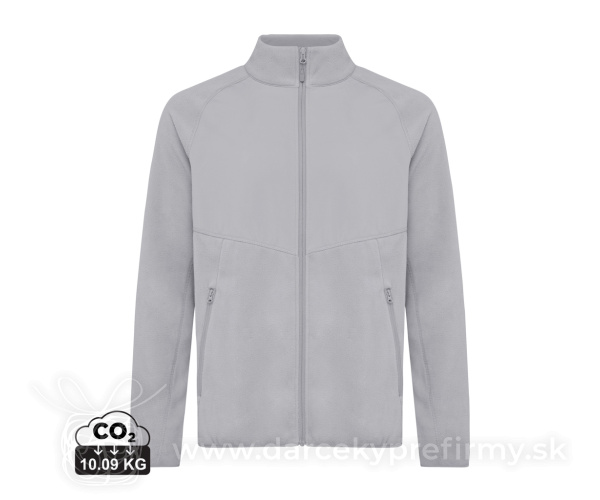 Micro fleece bunda na zips IQONIQ Talung z rec. polyesteru