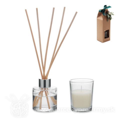 Obrázok produktu GINGLE - Aromatický difúzor a sviečka
