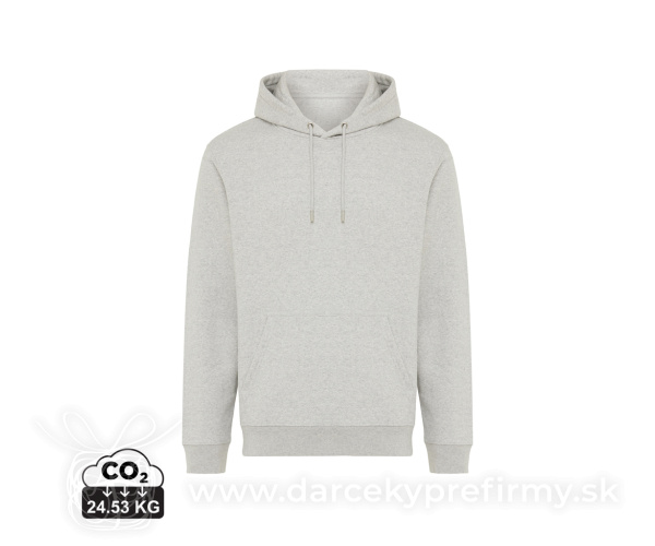 IQONIQ Joshua Unisex mikina s kapucňou z rec. bavlny