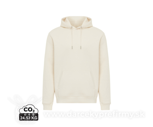 IQONIQ Joshua Unisex mikina s kapucňou z rec. bavlny