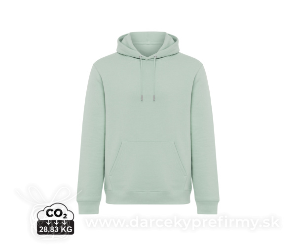 IQONIQ Joshua Unisex mikina s kapucňou z rec. bavlny