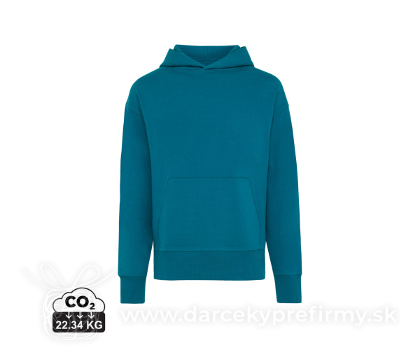 Mikina s kapucňou IQONIQ Yoho relaxed fit z recykl. bavlny