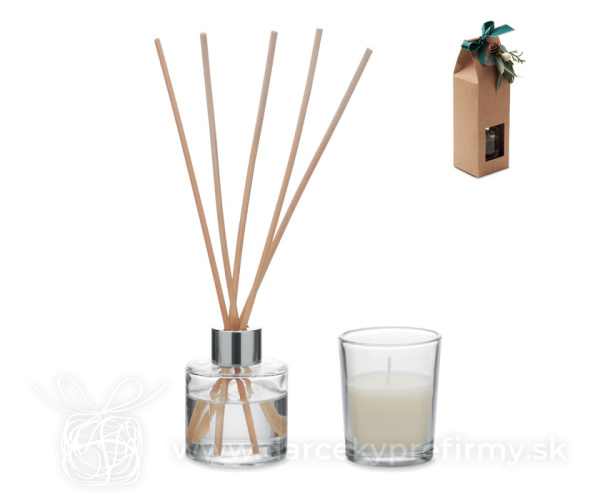 GINGLE - Aromatický difúzor a sviečka