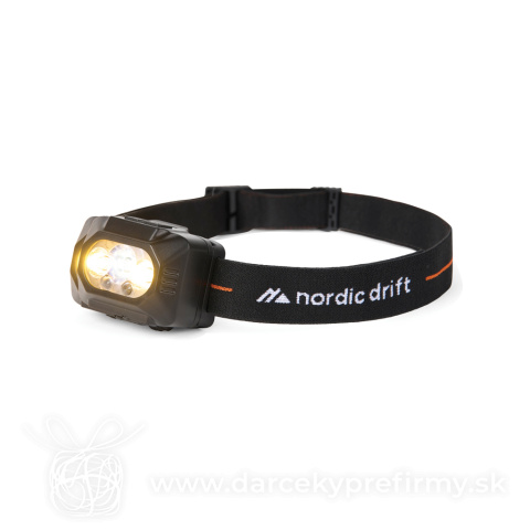 Obrázok produktu Nordic Drift Everest vysokovýkonná čelovka s dvoma batériami