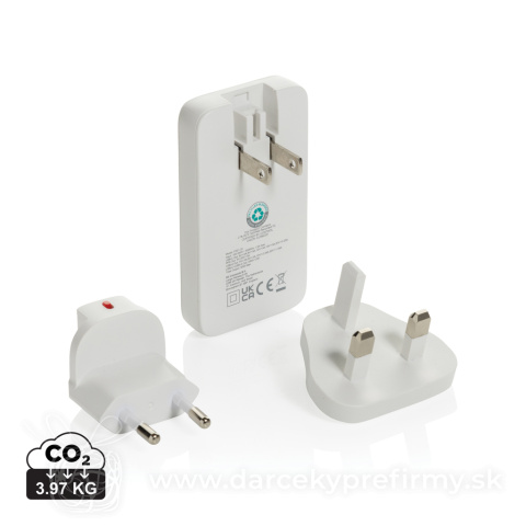 Obrázok produktu Fluxo RCS 65W plochá GaN nabíjačka s univerz.i konektormi