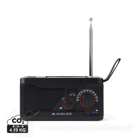Obrázok produktu Nordic Drift Titan IPX4 multifunkčné rádio 4000 mAh