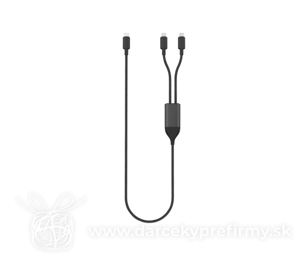 Terra 100W RCS kábel s duálnym USB-C výstupom