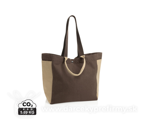 BEAU AWARE™ všestr. shopper taška z 400 gsm recykl. plátna