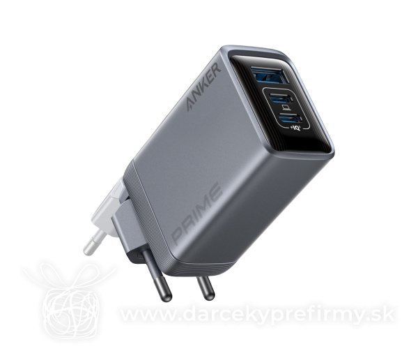 Anker Prime 100 W GaN nabíjačka s 3 portmi